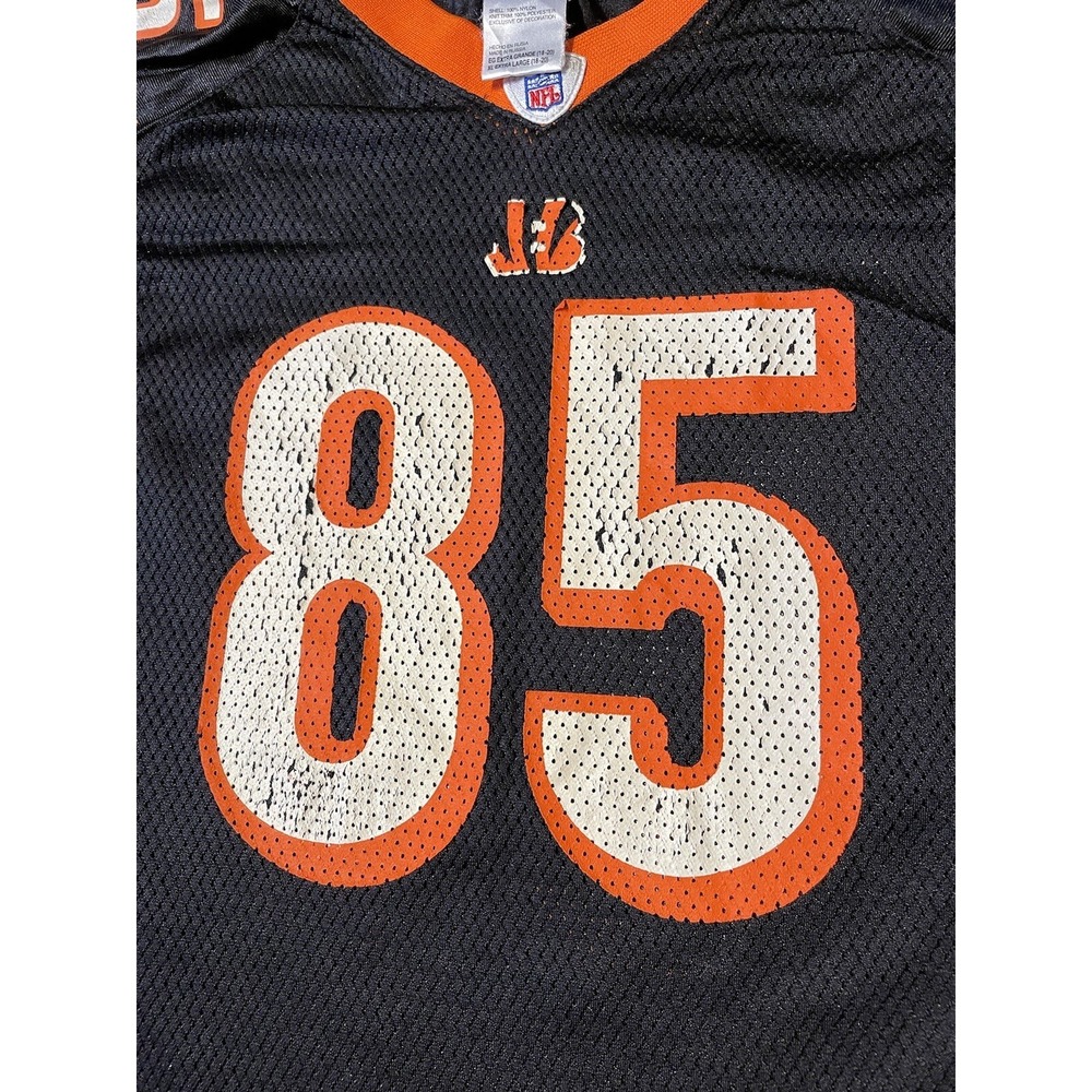 Chad Johnson Cincinnati Bears #85 NFL Football‎ Jersey Sz Youth XL * - Picture 5 of 12